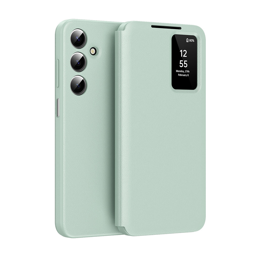 Coque pour Samsung Galaxy A17 4G / A17 5G / A26 A266, Techsuit, SmartView, Vert