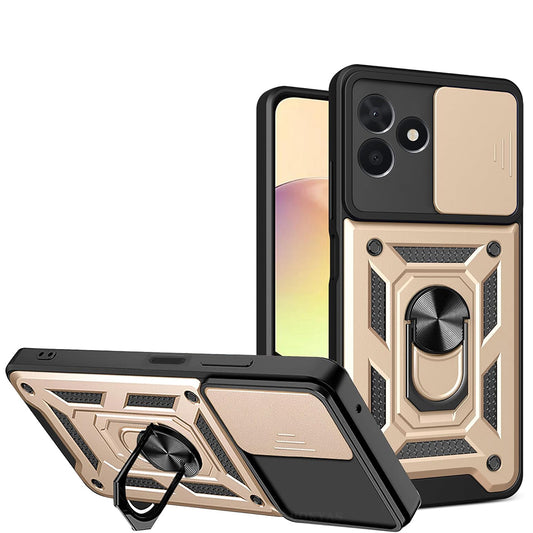 Coque pour Samsung Galaxy A17 5G, Techsuit, CamShield, Dorée
