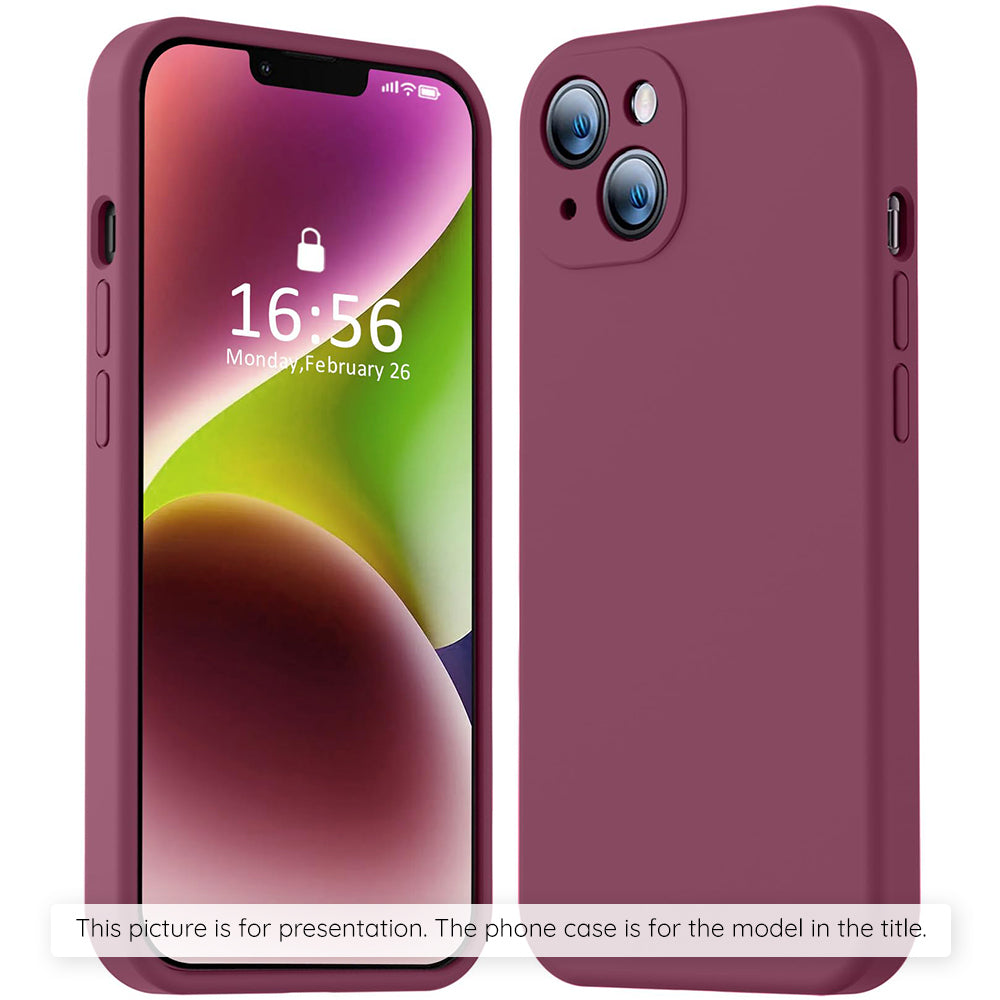 Hülle für Samsung Galaxy A17 5G, Techsuit, SoftFlex, Weinrot