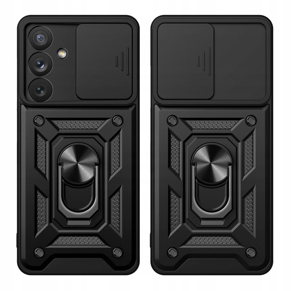 Case for Samsung Galaxy A25 A256, Techsuit, CamShield, Black