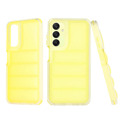 Coque pour Samsung Galaxy A25 A256, Techsuit, Wave Shield, Jaune