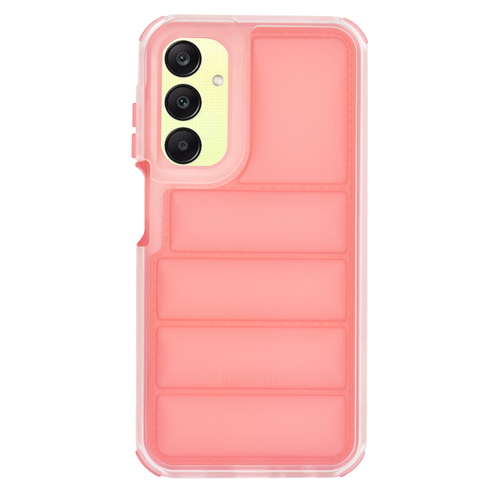 Hülle für Samsung Galaxy A25 A256, Techsuit, Wave Shield, Rot