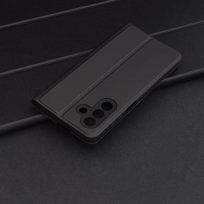 Coque pour Samsung Galaxy A26 A266, Techsuit, Magskin Book, Noire