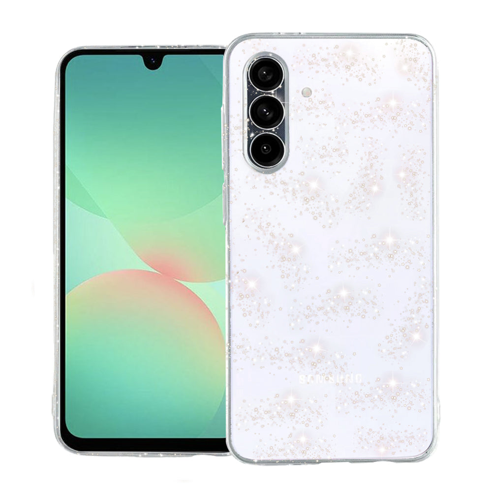 Coque pour Samsung Galaxy A26 A266, Techsuit, SparkleSkin, Transparente