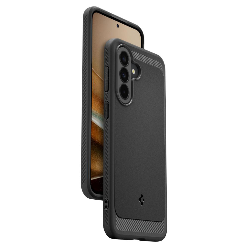 Hülle für Samsung Galaxy A27 5G, Spigen, Rugged Armor, Schwarz ACS11312