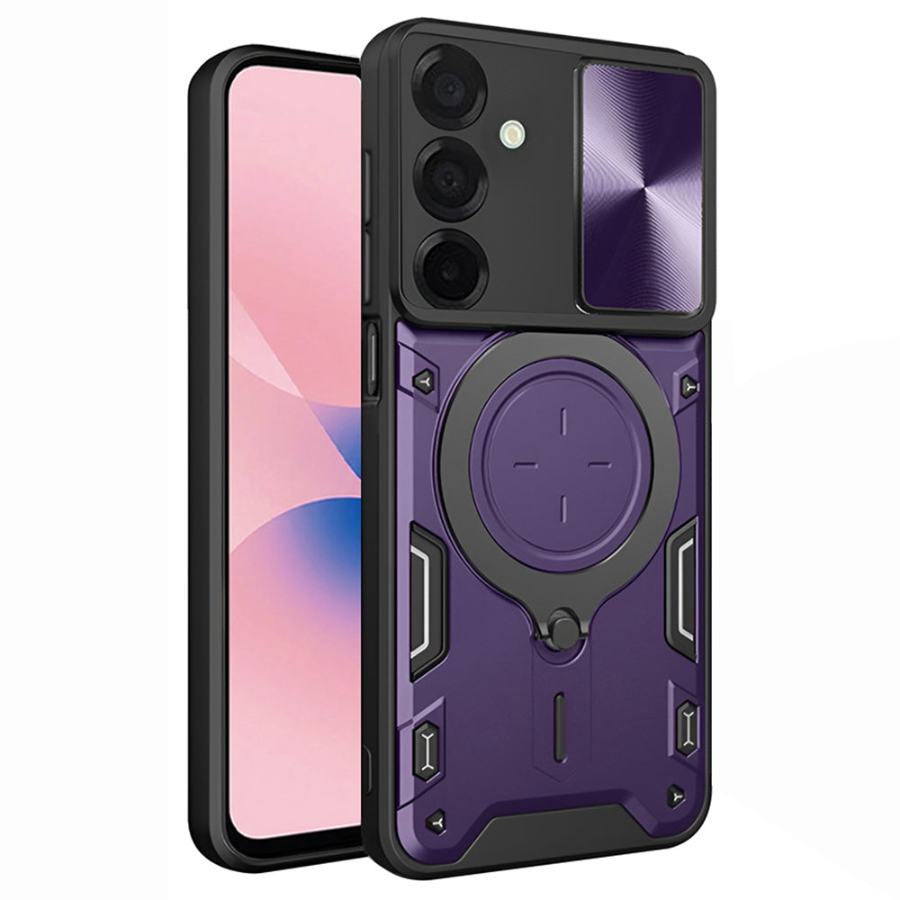 Coque pour Samsung Galaxy A27 5G, Techsuit, CamGuard Pro, Violet