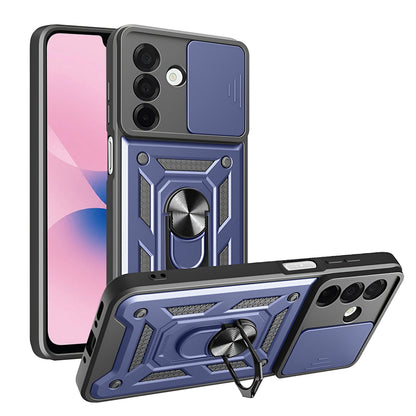 Coque pour Samsung Galaxy A27 5G, Techsuit, CamShield, Bleue