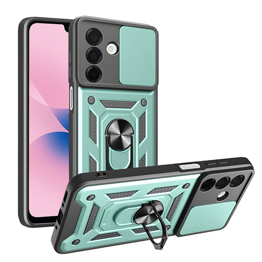 Hülle für Samsung Galaxy A27 5G, Techsuit, CamShield, Grün