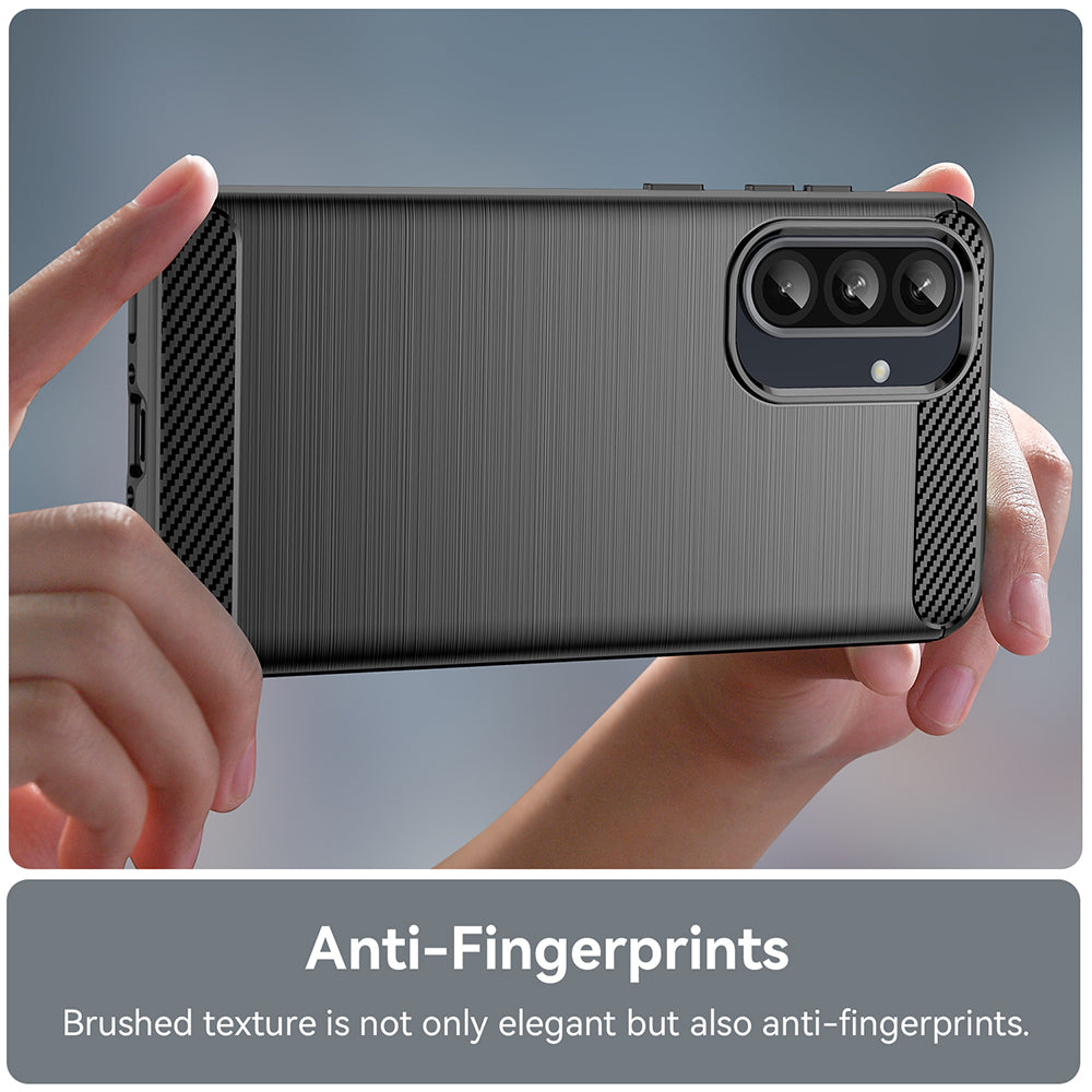 Case for Samsung Galaxy A27 5G, Techsuit, Carbon, Black