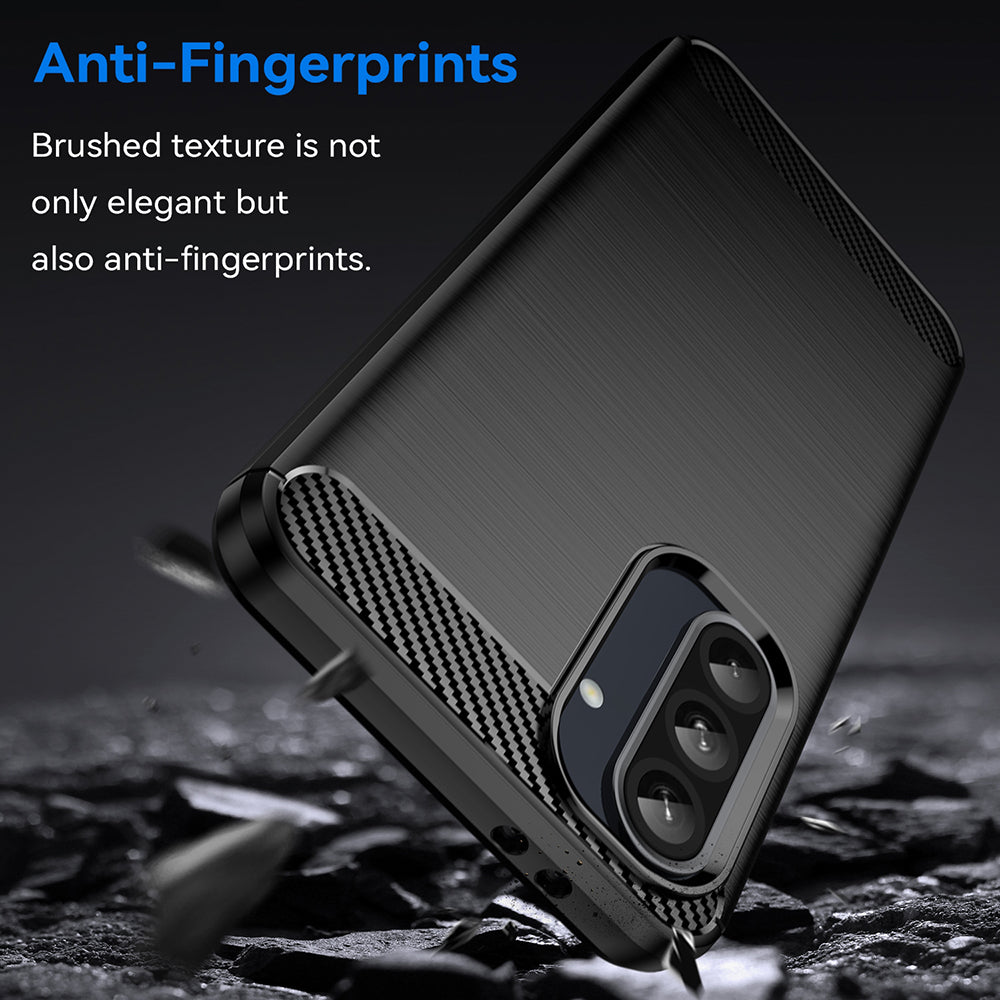 Case for Samsung Galaxy A27 5G, Techsuit, Carbon, Black