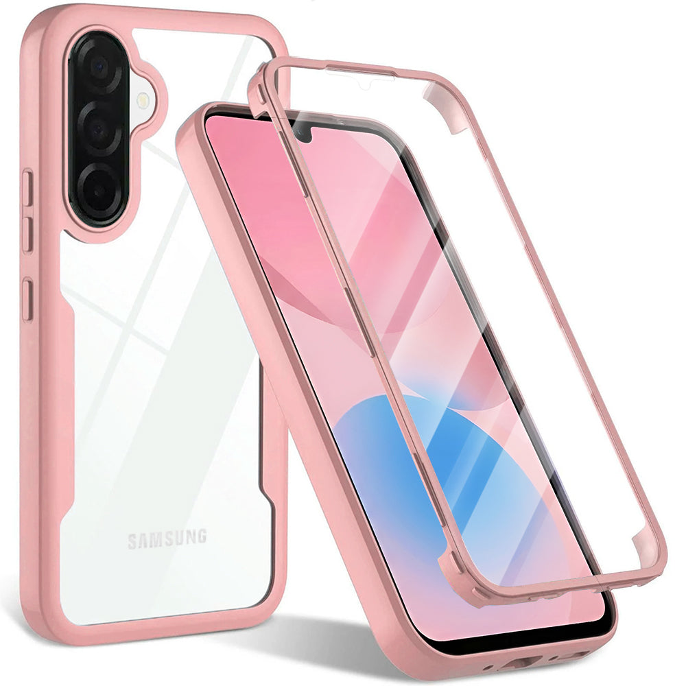 Hülle für Samsung Galaxy A27 5G, Techsuit, ColorVerse 360, Rosa