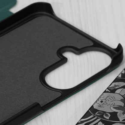 Hülle für Samsung Galaxy A27 5G, Techsuit, eFold New Model, Dunkelgrün
