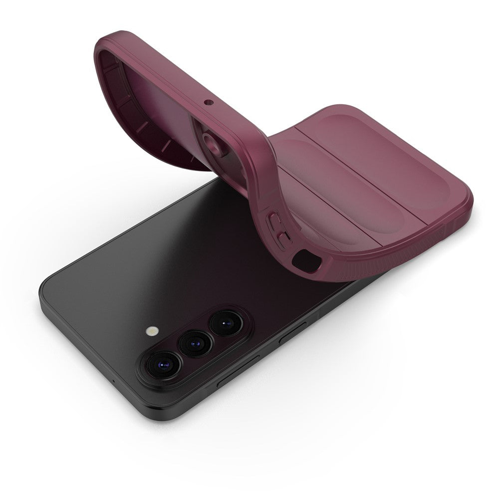 Coque pour Samsung Galaxy A27 5G, Techsuit, Magic Shield, Bordeaux