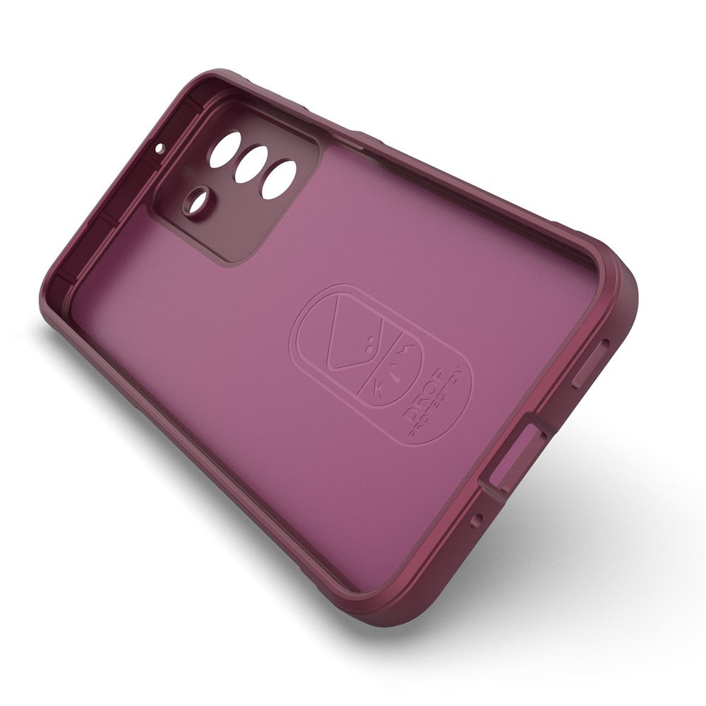Coque pour Samsung Galaxy A27 5G, Techsuit, Magic Shield, Bordeaux