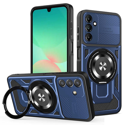 Coque pour Samsung Galaxy A27 5G, Techsuit, RuggedCam, Bleue