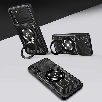 Coque pour Samsung Galaxy A27 5G, Techsuit, RuggedCam, Violet