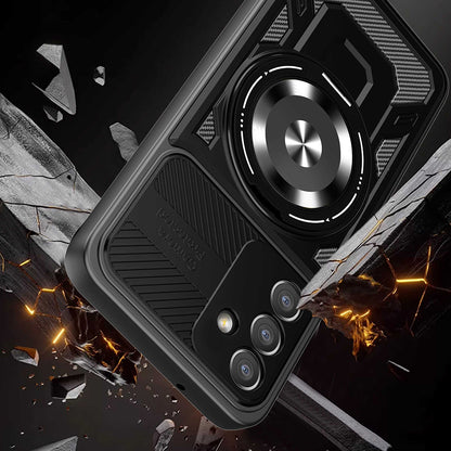 Coque pour Samsung Galaxy A27 5G, Techsuit, RuggedCam, Noire
