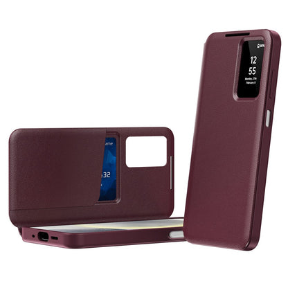 Coque pour Samsung Galaxy A27 5G, Techsuit, SmartView, Rouge