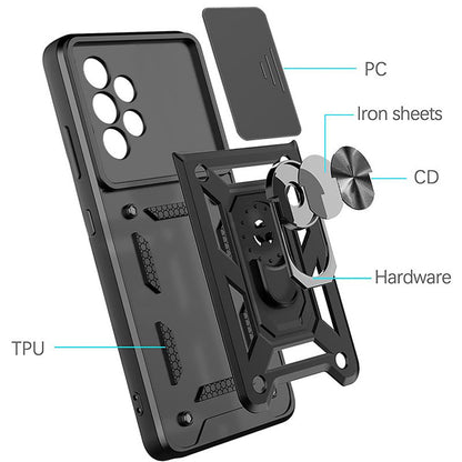 Hülle für Samsung Galaxy A33 5G A336, Techsuit, CamShield, Schwarz