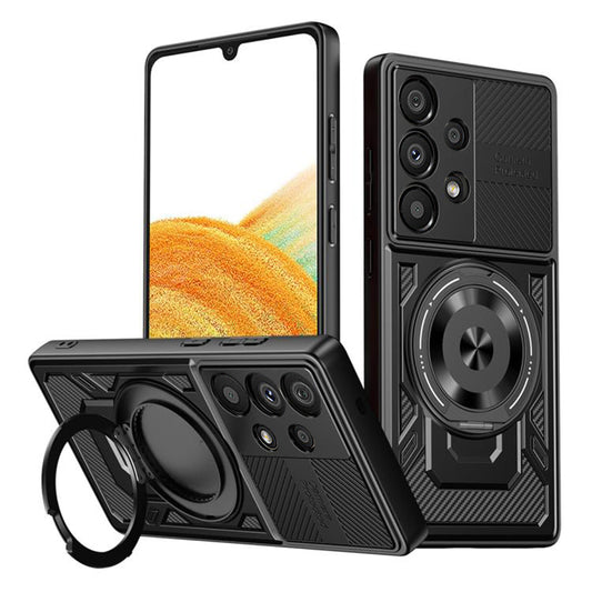 Hülle für Samsung Galaxy A33 5G A336, Techsuit, RuggedCam, Schwarz