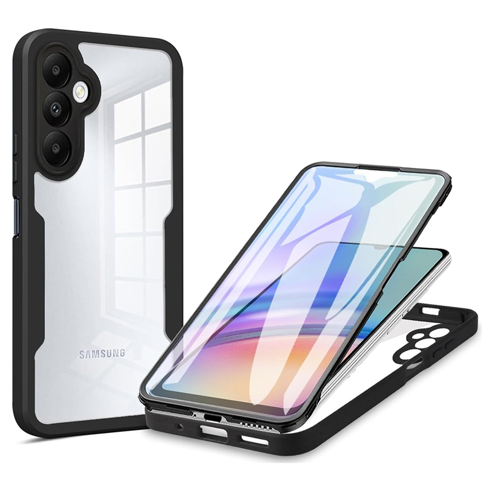 Coque pour Samsung Galaxy A34 A346, Techsuit, ColorVerse 360, Noire