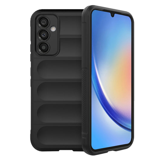 Hülle für Samsung Galaxy A34 A346, Techsuit, Magic Shield, Schwarz
