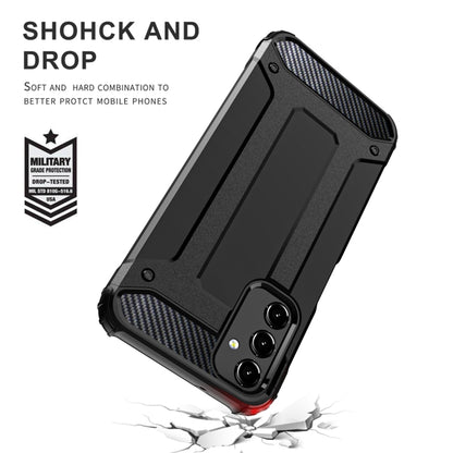 Coque pour Samsung Galaxy A35 5G A356, Techsuit, Hybrid Armor, Noire