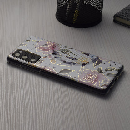 Hülle für Samsung Galaxy A35 5G A356, Techsuit, Marble, Weiß