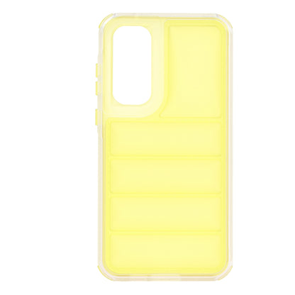 Coque pour Samsung Galaxy A35 5G A356, Techsuit, Wave Shield, Jaune