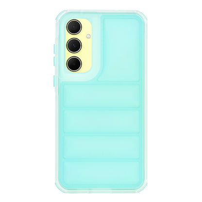 Coque pour Samsung Galaxy A35 5G A356, Techsuit, Wave Shield, Turquoise
