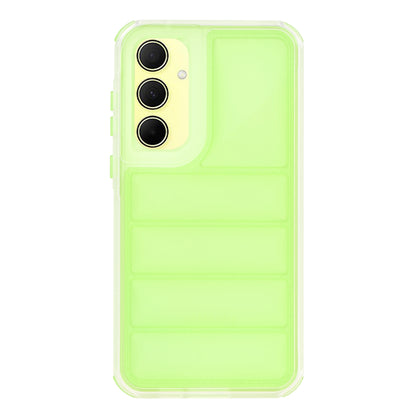 Coque pour Samsung Galaxy A35 5G A356, Techsuit, Wave Shield, Vert