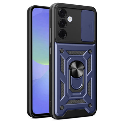 Coque pour Samsung Galaxy A36 A366, Techsuit, CamShield, Bleue