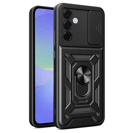 Coque pour Samsung Galaxy A36 A366, Techsuit, CamShield, Noire