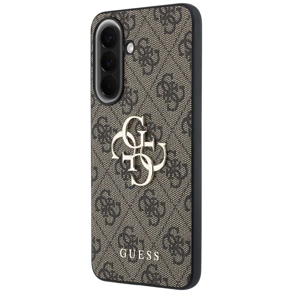 Coque pour Samsung Galaxy A37 5G, Guess, 4G Big Logo, Marron