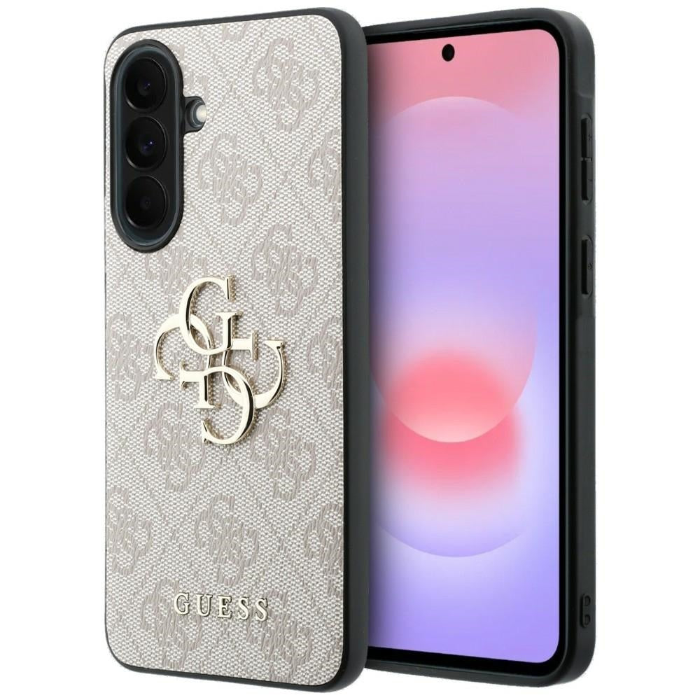 Coque pour Samsung Galaxy A37 5G, Guess, 4G Big Logo, Rose