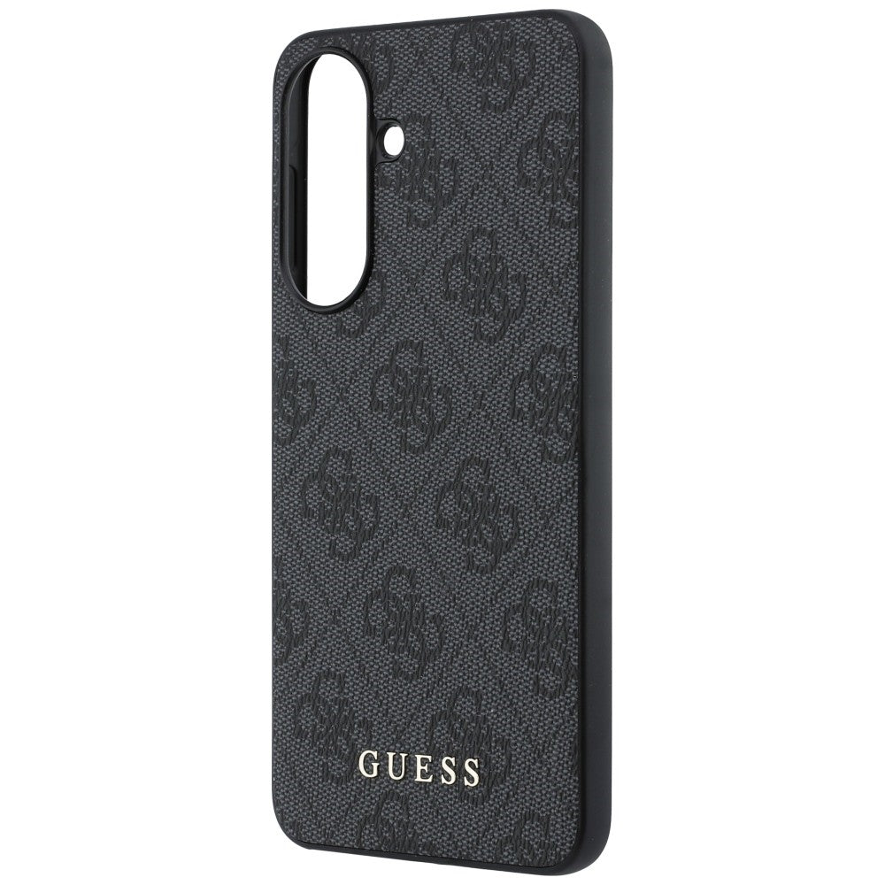 Hülle für Samsung Galaxy A37 5G, Guess, 4G Classic Logo Charm, Schwarz