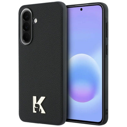 Hülle für Samsung Galaxy A37 5G, Karl Lagerfeld, Karl Head Logo, Schwarz