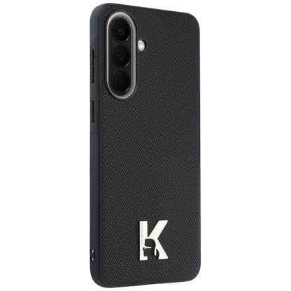 Hülle für Samsung Galaxy A37 5G, Karl Lagerfeld, Karl Head Logo, Schwarz