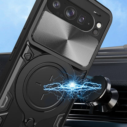 Étui pour Samsung Galaxy A37 5G, Techsuit, CamGuard Pro, Bleu