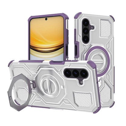 Hülle für Samsung Galaxy A37 5G, Techsuit, Carbon Shield Pro, Lila