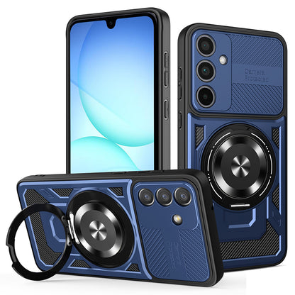 Étui pour Samsung Galaxy A37 5G, Techsuit, RuggedCam, Bleu