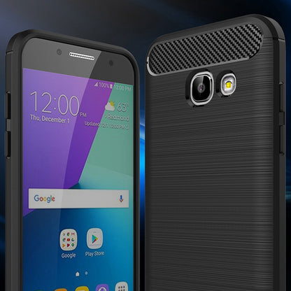 Coque pour Samsung Galaxy A5 (2017) A520, Techsuit, Carbone, Noire