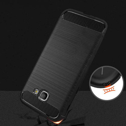 Coque pour Samsung Galaxy A5 (2017) A520, Techsuit, Carbone, Noire