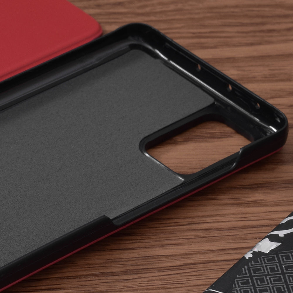 Coque pour Samsung Galaxy A51 A515, Techsuit, eFold, Rouge