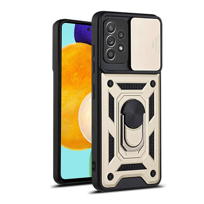 Hülle für Samsung Galaxy A52s 5G A528 / A52 5G A526 / A52 A525, Techsuit, CamShield, Gold
