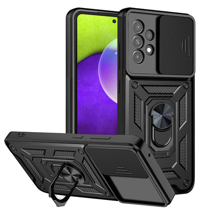 Case for Samsung Galaxy A52s 5G A528 / A52 5G A526 / A52 A525, Techsuit, CamShield, Black