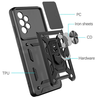 Hülle für Samsung Galaxy A52s 5G A528 / A52 5G A526 / A52 A525, Techsuit, CamShield, Rosa