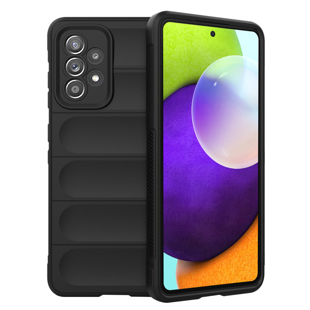 Hülle für Samsung Galaxy A52s 5G A528 / A52 5G A526 / A52 A525, Techsuit, Magic Shield, Schwarz