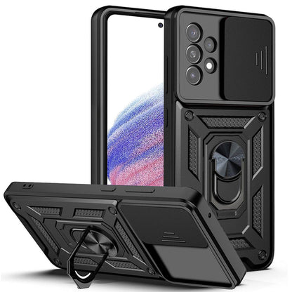 Hülle für Samsung Galaxy A53 5G A536, Techsuit, CamShield, Schwarz