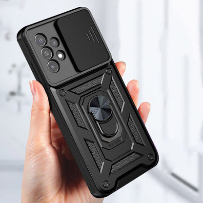 Hülle für Samsung Galaxy A53 5G A536, Techsuit, CamShield, Schwarz